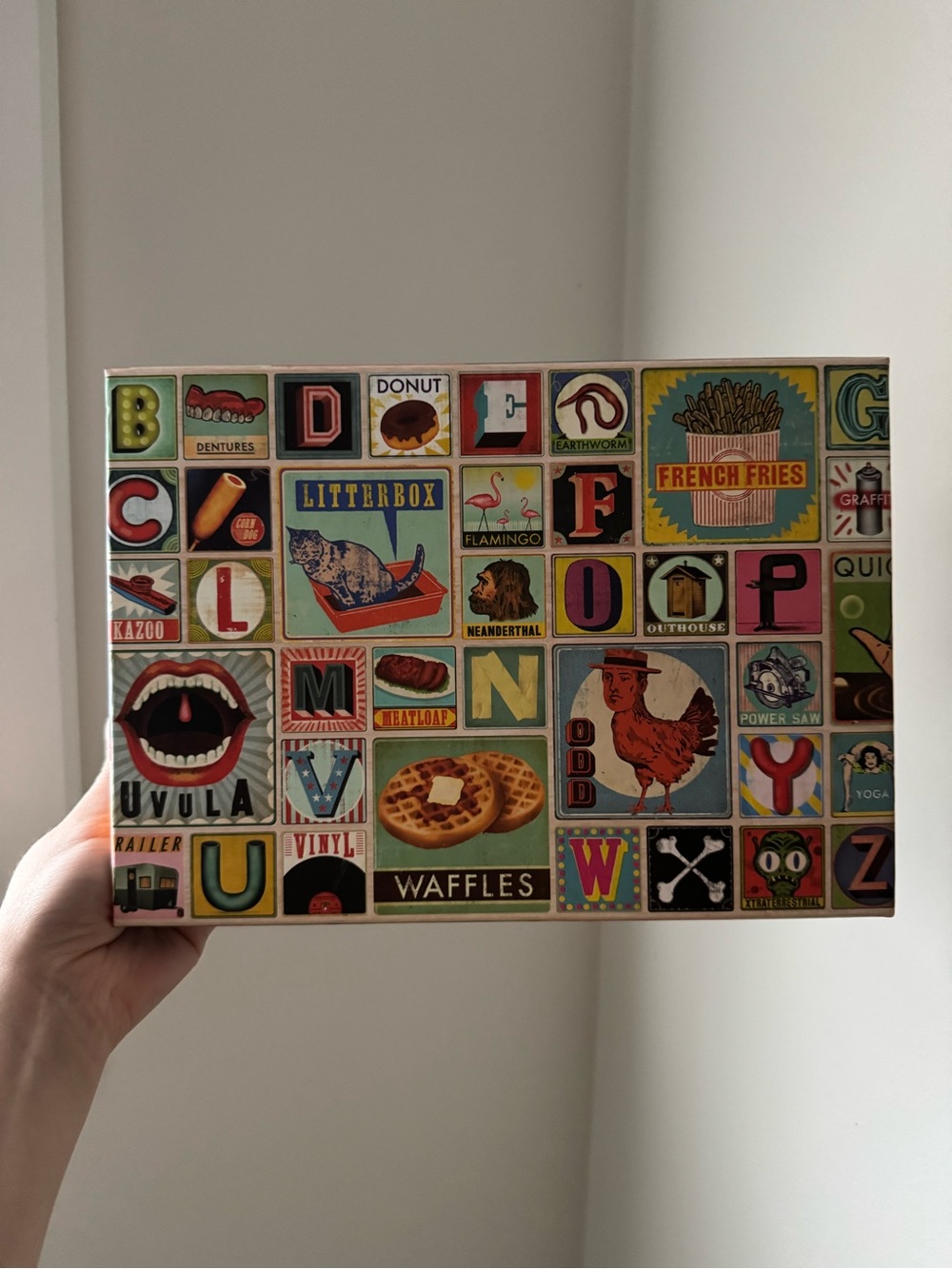 Fred XYZ Alphabet Artist Series 1000 piece puzzle